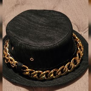 Michael Kors Women's Embellished Denim Bucket Hat - Blue